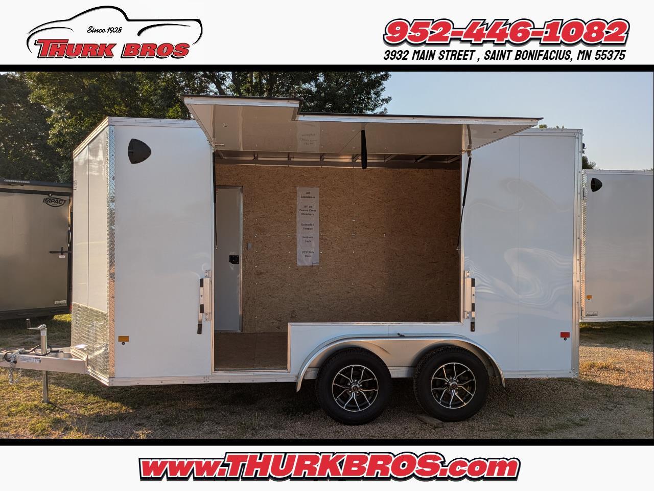 2025 E-Z Hauler Cargo 7.4x14 UTV Side Door