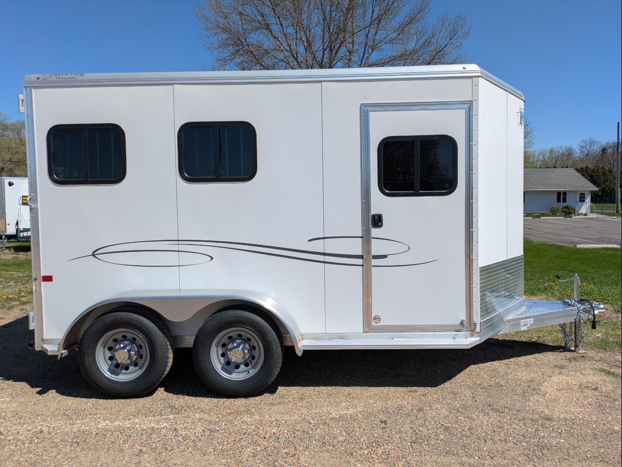 2025 Frontier Trailers Strider Strider 2 Horse Slant Load Bumper Pull