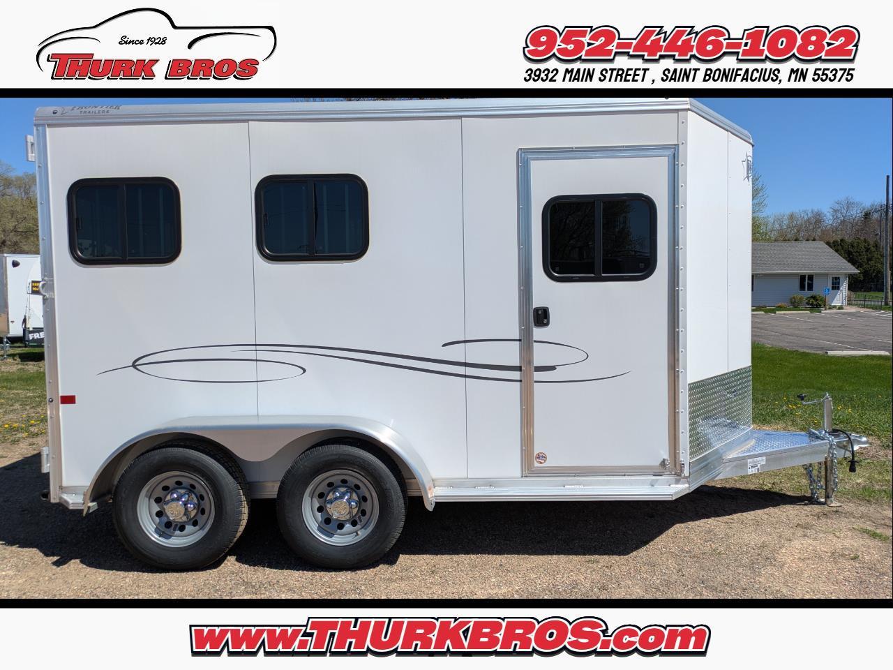 2025 Frontier Trailers Strider Strider 2 Horse Slant Load Bumper Pull