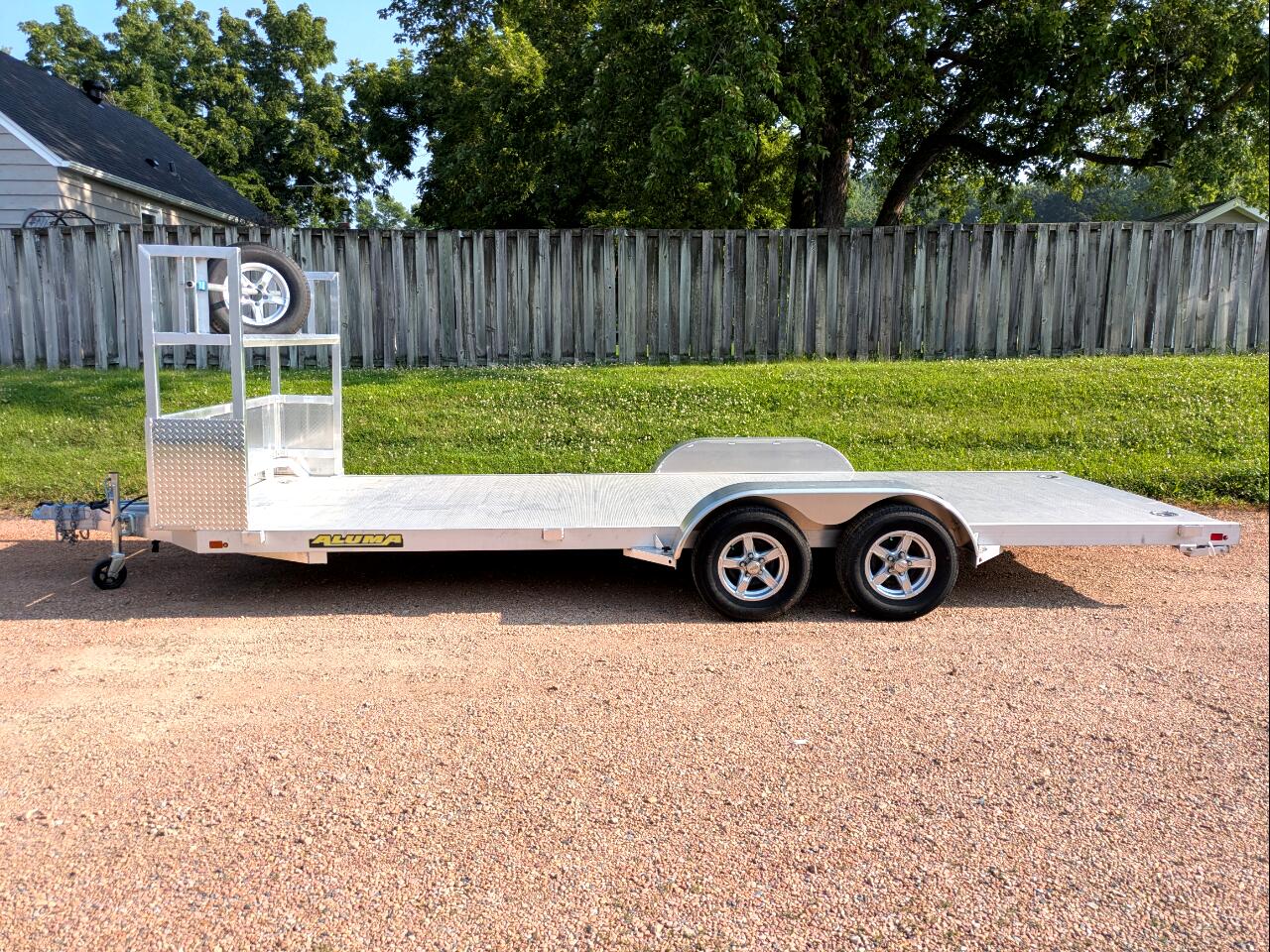 2024 Aluma 8220 82x20 Car Hauler - Open