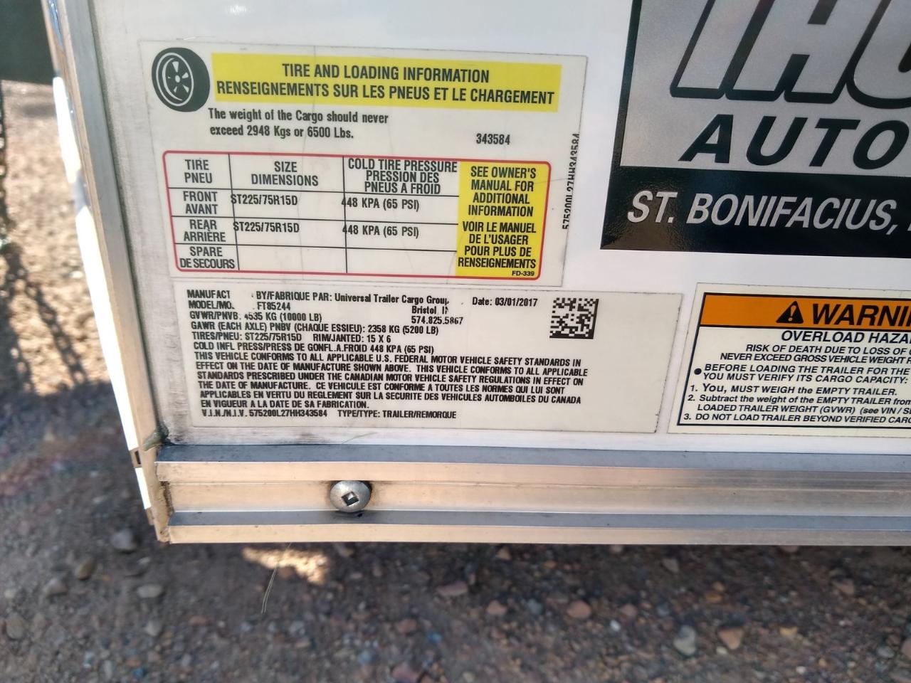 Wells Cargo 8.5x24  2017