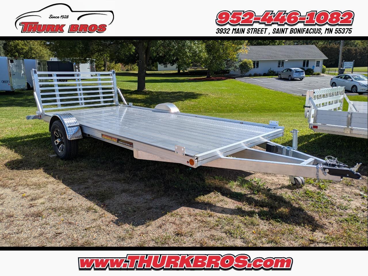 2026 Ridgeline 1WIDEUTIL8114 81x15 HD Utility Trailer
