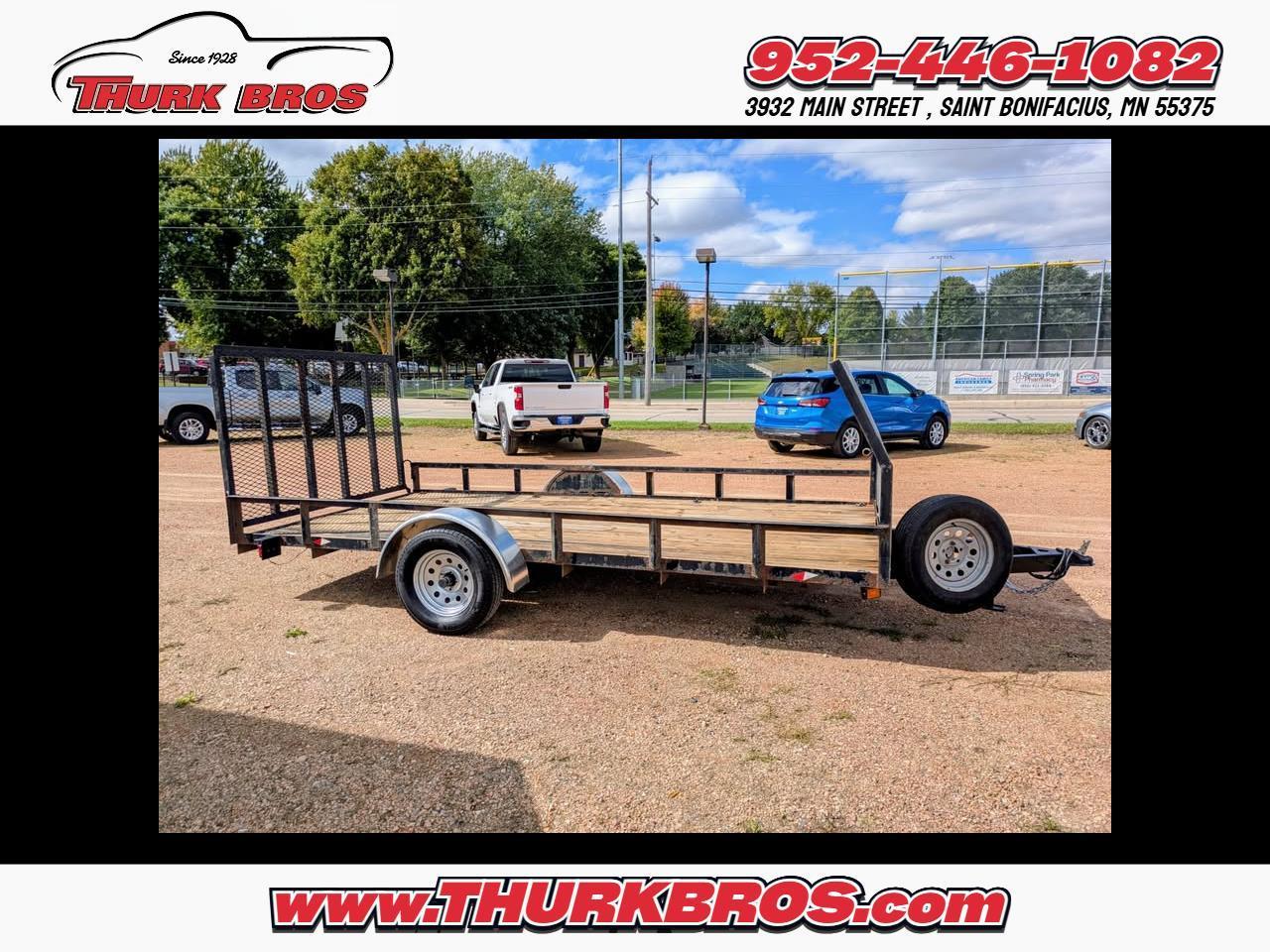 2008 Tomahawk Trailer 82x14 Utility Trailer