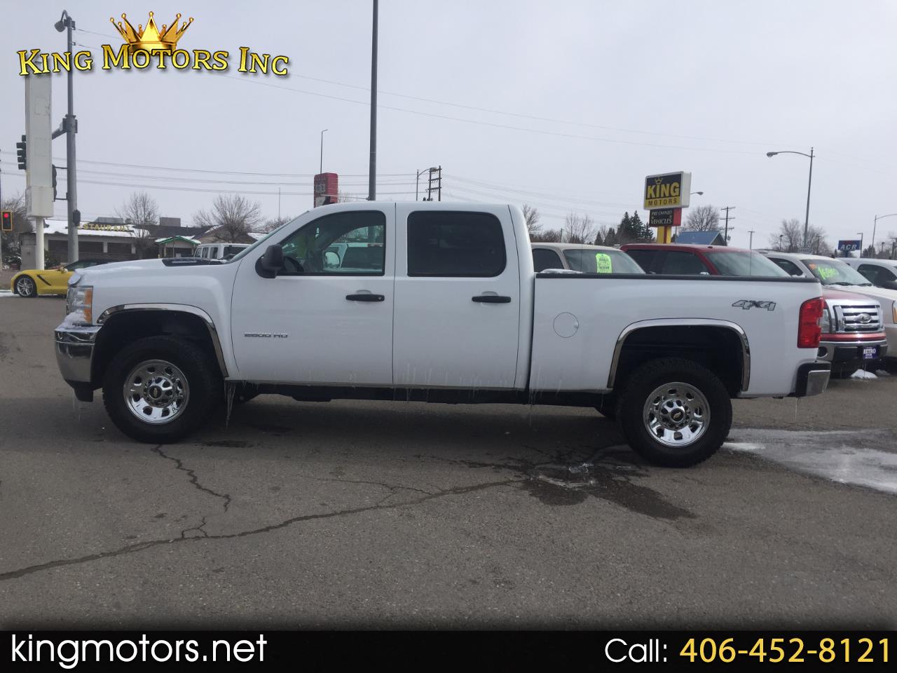 Chevrolet Silverado 2500HD 4WD Crew Cab 153.7" Work Truck 2013