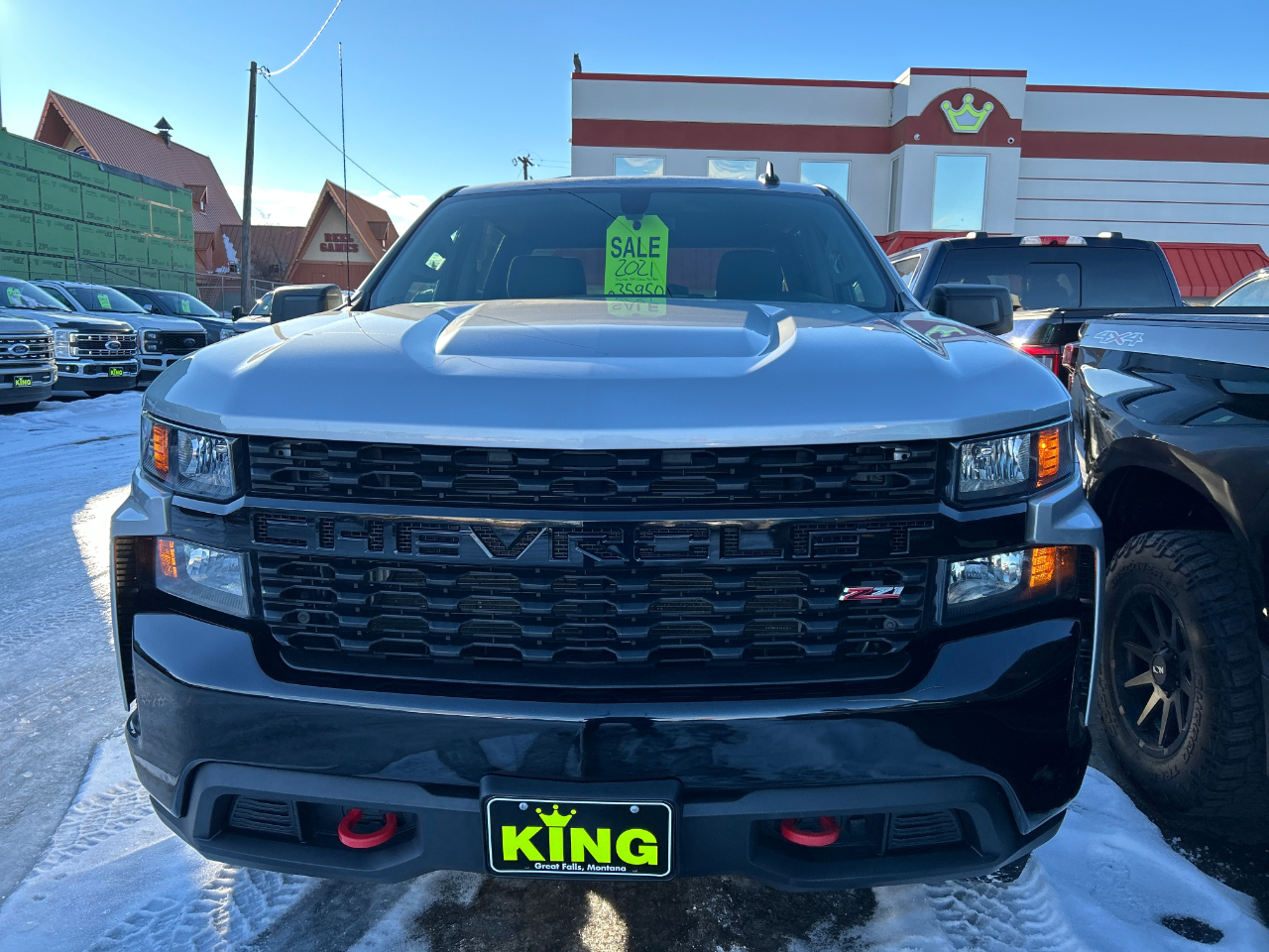 Chevrolet Silverado 1500 4WD Crew Cab 157" Custom Trail Boss 2021