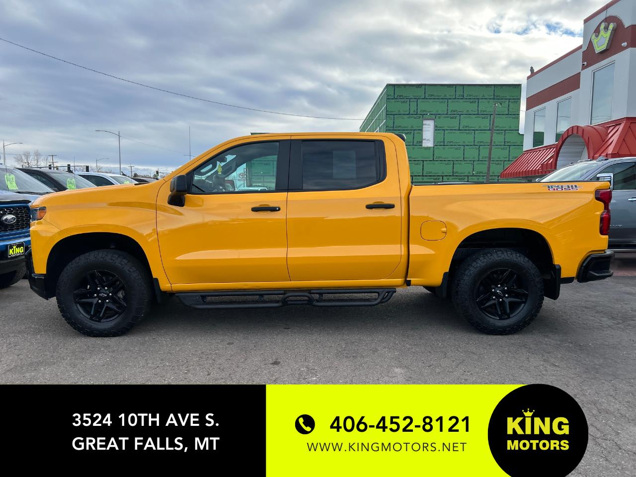 2020 Chevrolet Silverado 1500 4WD Crew Cab 147" Custom Trail Boss