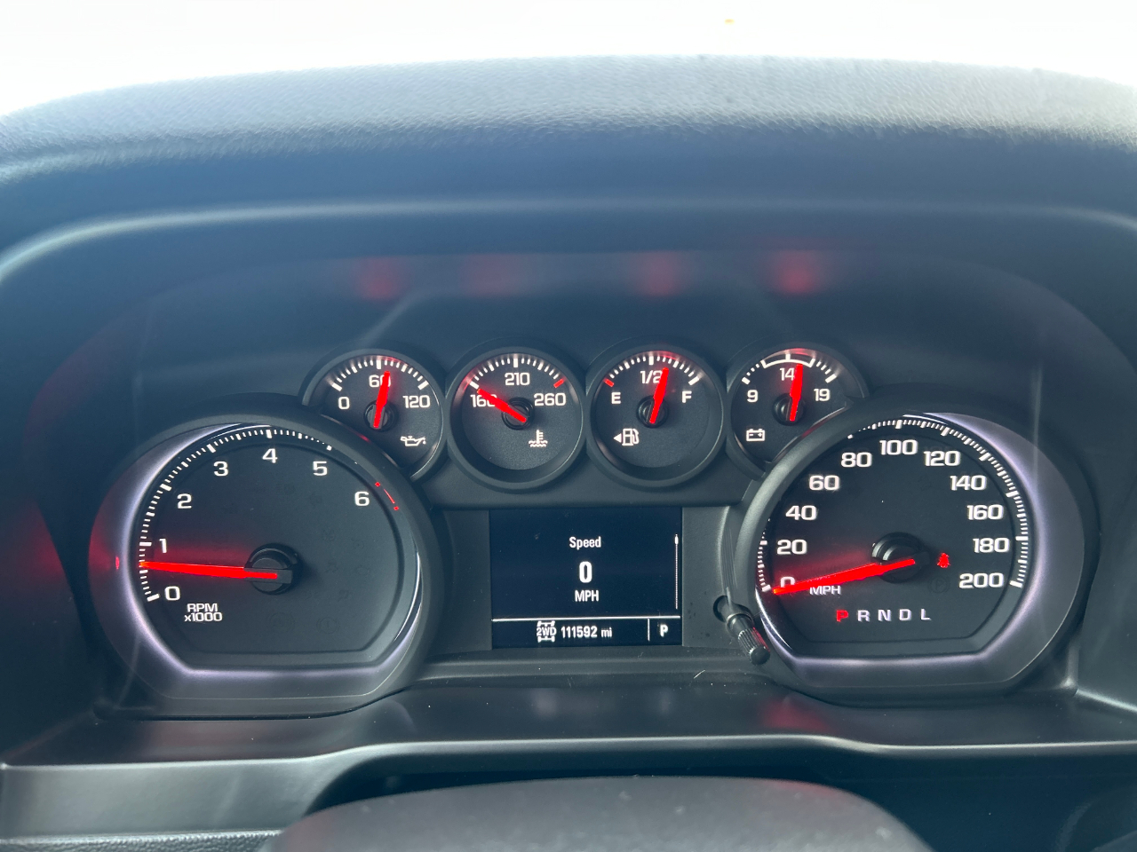 Chevrolet Silverado 1500 4WD Crew Cab 147" Custom Trail Boss 2020