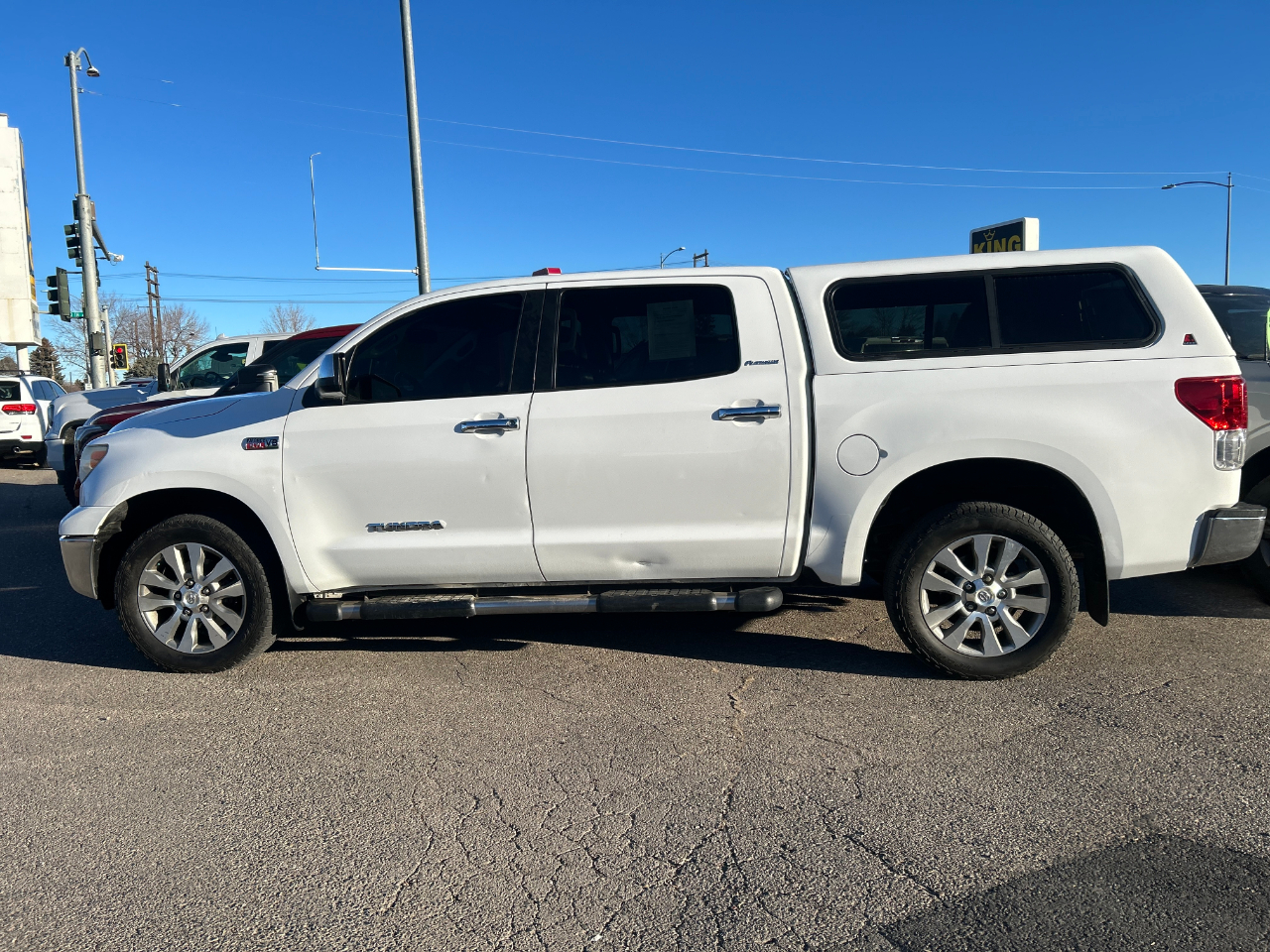 Toyota Tundra 4WD Truck CrewMax 5.7L V8 6-Spd AT Platinum (Natl) 2013