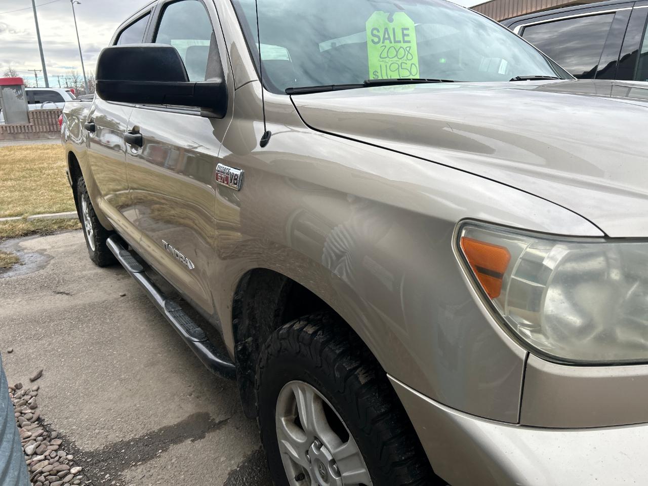 Toyota Tundra 4WD Truck CrewMax 5.7L V8 6-Spd AT (Natl) 2008