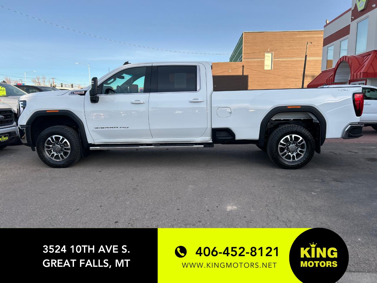 GMC Sierra 3500HD 4WD Crew Cab 172" SLE 2024
