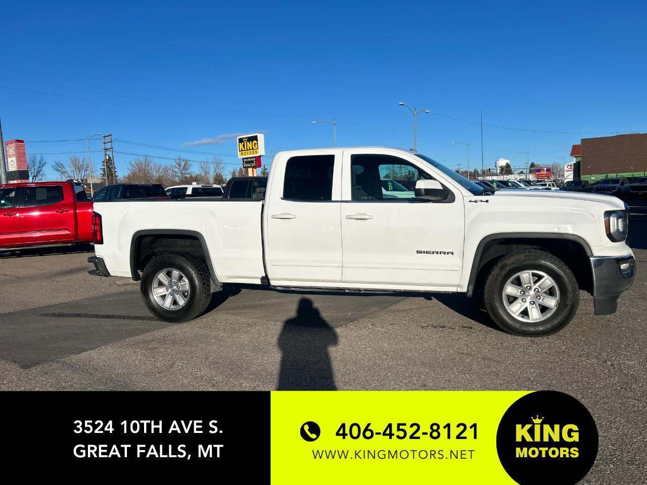 GMC Sierra 1500 4WD Double Cab 143.5" SLE 2018