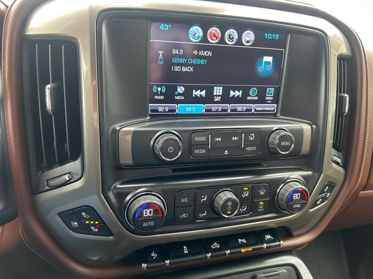 Chevrolet Silverado 1500 4WD Crew Cab 143.5" High Country 2017