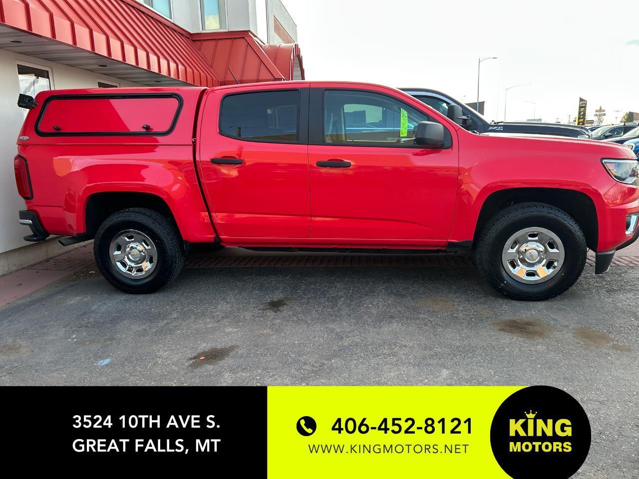 Chevrolet Colorado 4WD Crew Cab 128.3" WT 2017