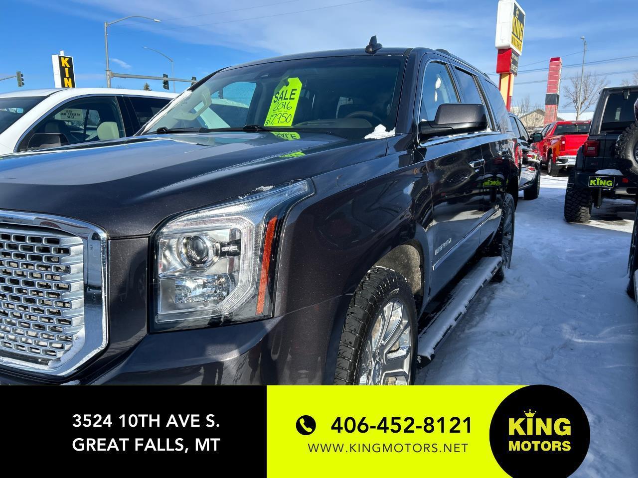 GMC Yukon 4WD 4dr Denali 2016