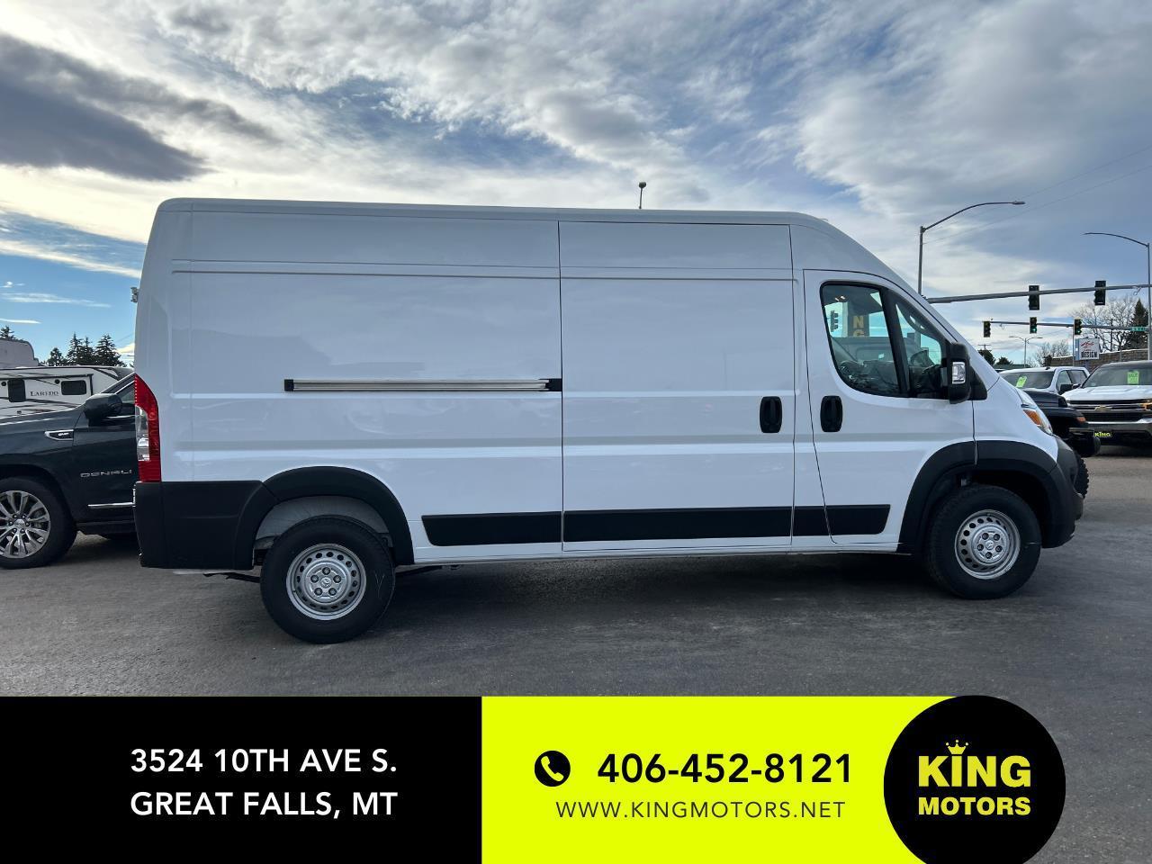 RAM ProMaster Cargo Van Tradesman 2500 High Roof 159" WB w/Pass Seat 2024