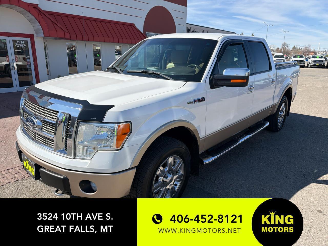 2012 Ford F-150 4WD SuperCrew 145" Lariat