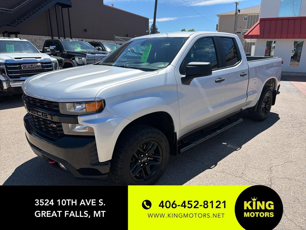 2020 Chevrolet Silverado 1500 4WD Double Cab 147" Custom Trail Boss