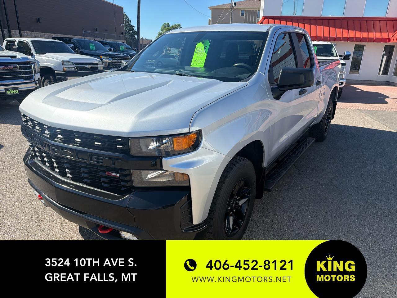 2020 Chevrolet Silverado 1500 4WD Double Cab 147" Custom Trail Boss