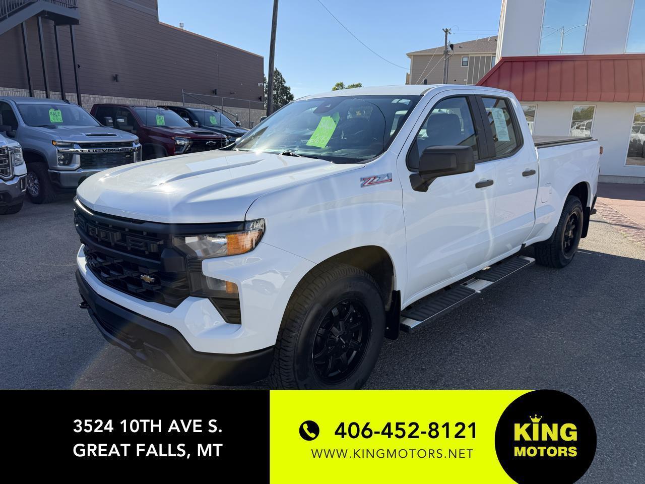 2023 Chevrolet Silverado 1500 4WD Double Cab 147" Work Truck