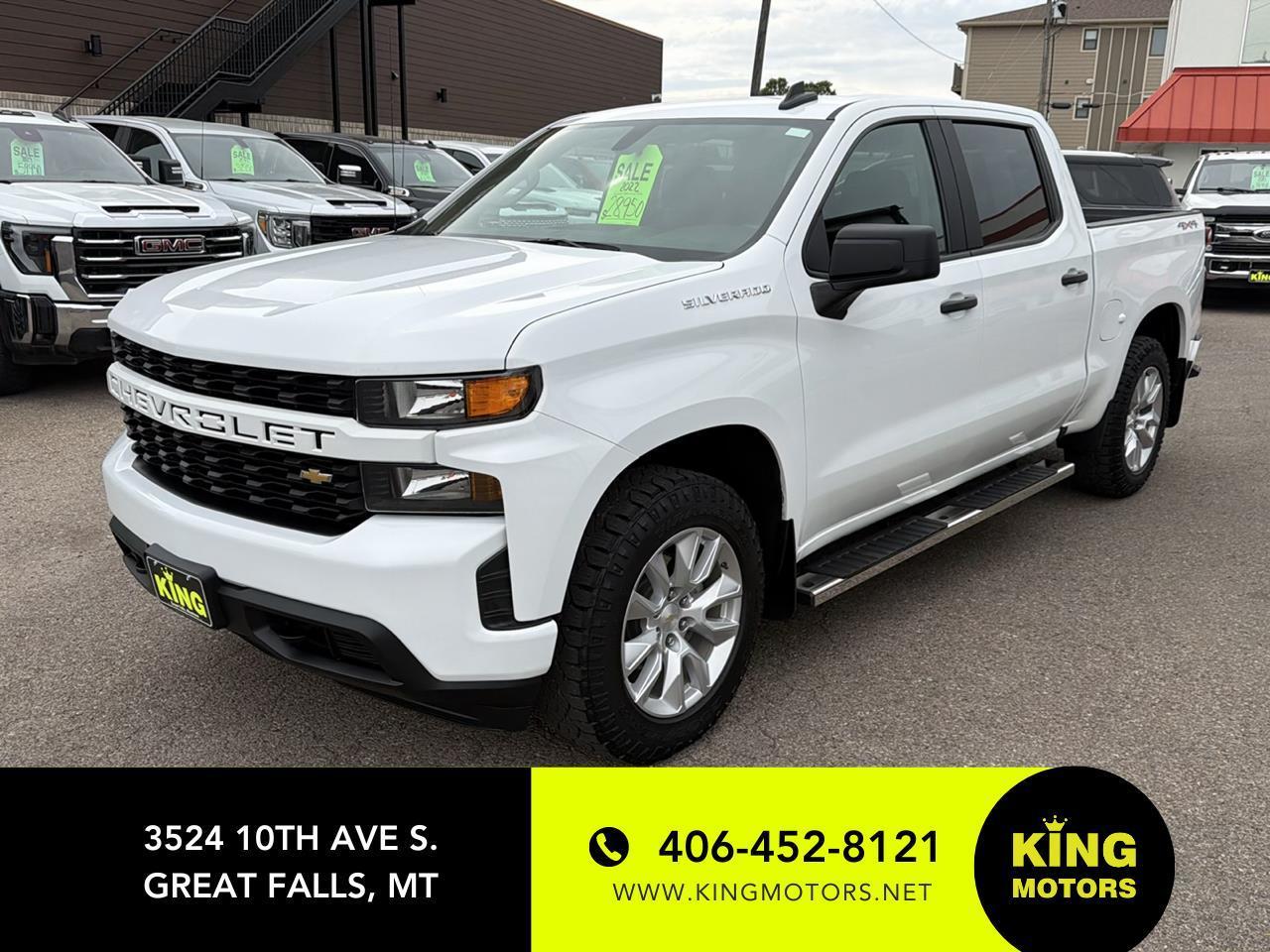 2022 Chevrolet Silverado 1500 LTD 4WD Crew Cab 147" Custom