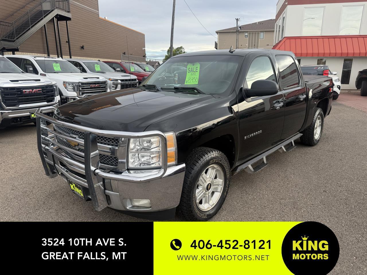 2012 Chevrolet Silverado 1500 4WD Crew Cab 143.5" LT
