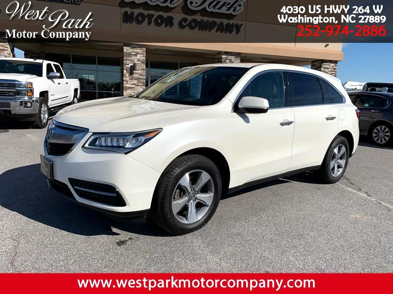 Used 2014 Acura Mdx Sh Awd 6 Spd At For Sale In Washington Nc