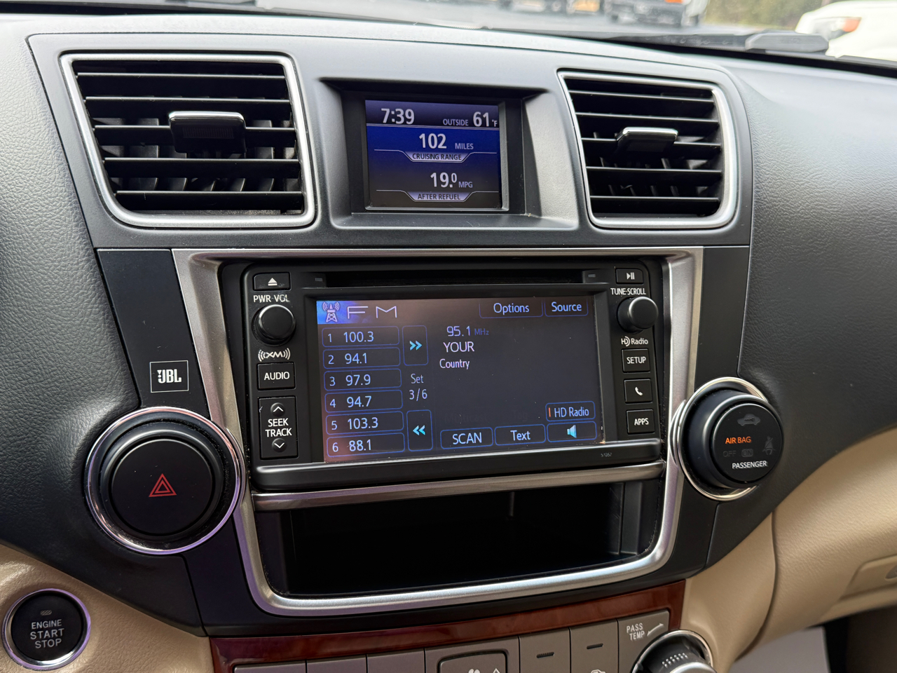 Toyota Highlander Limited 2WD 2013