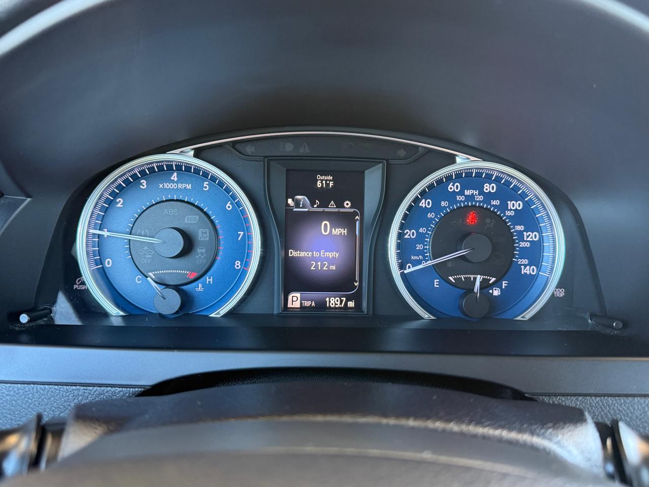 Toyota Camry XSE 2015