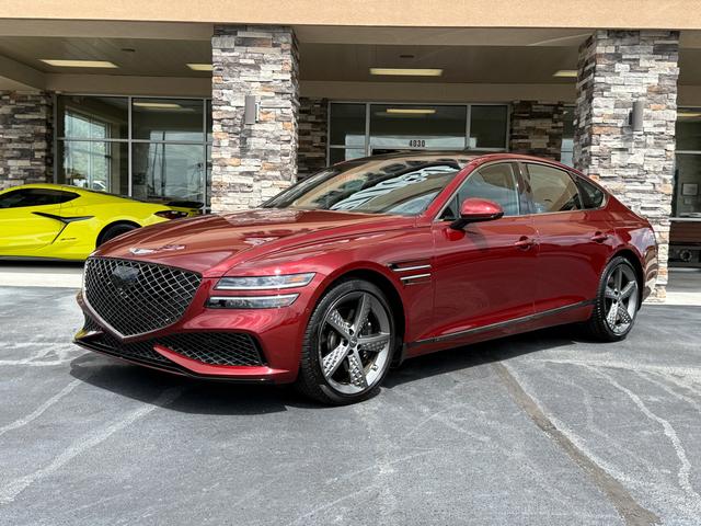 2024 Genesis G80 3.5T Sport AWD Rojo (Burgundy) Sedán Tracción en las cuatro ruedas Automática