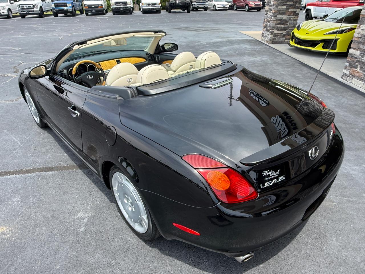 Lexus SC 430 Convertible 2002