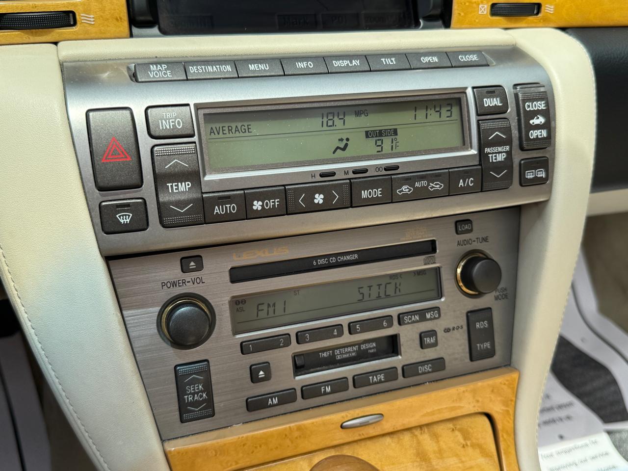 Lexus SC 430 Convertible 2002