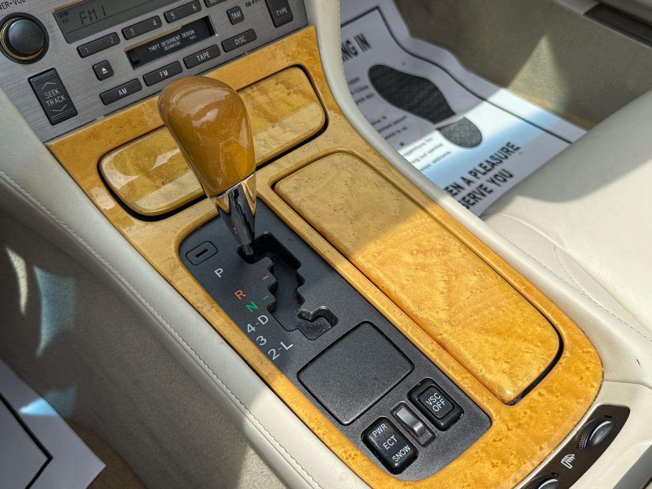 Lexus SC 430 Convertible 2002