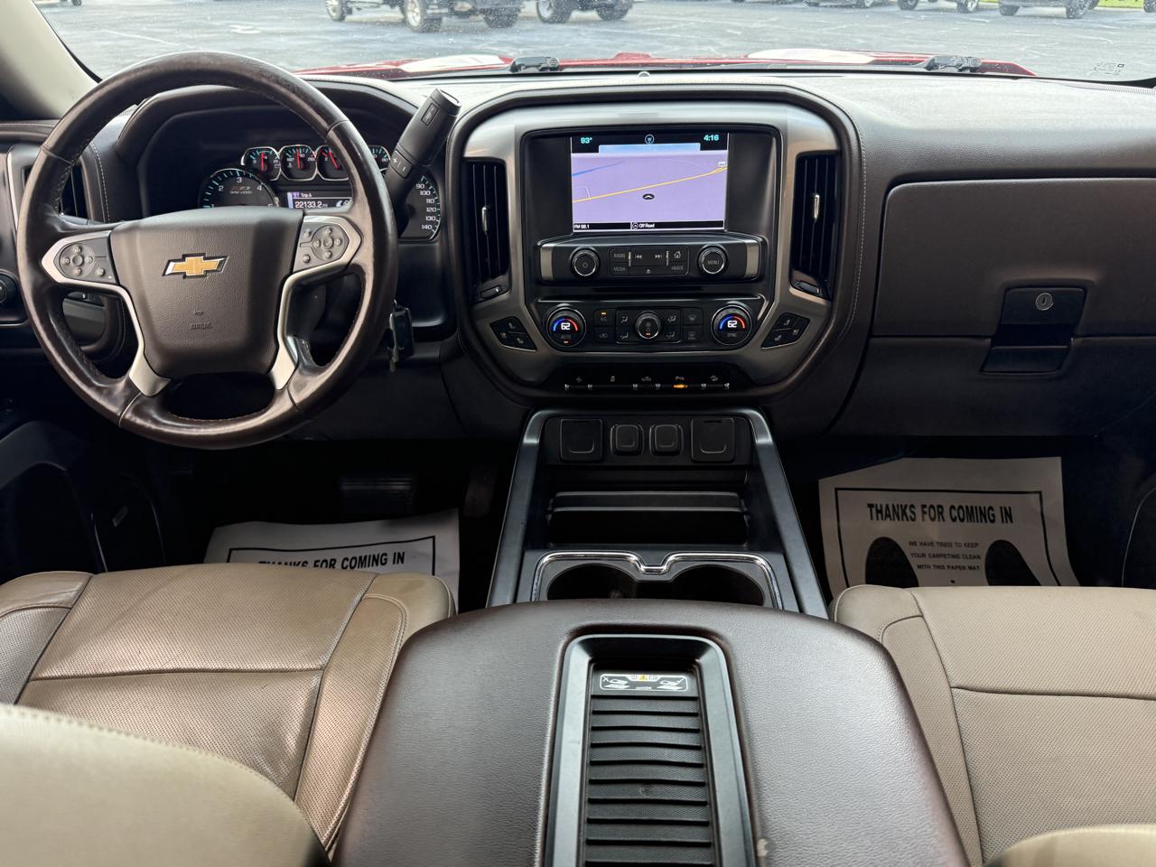 Chevrolet Silverado 1500 LTZ Crew Cab 4WD 2016