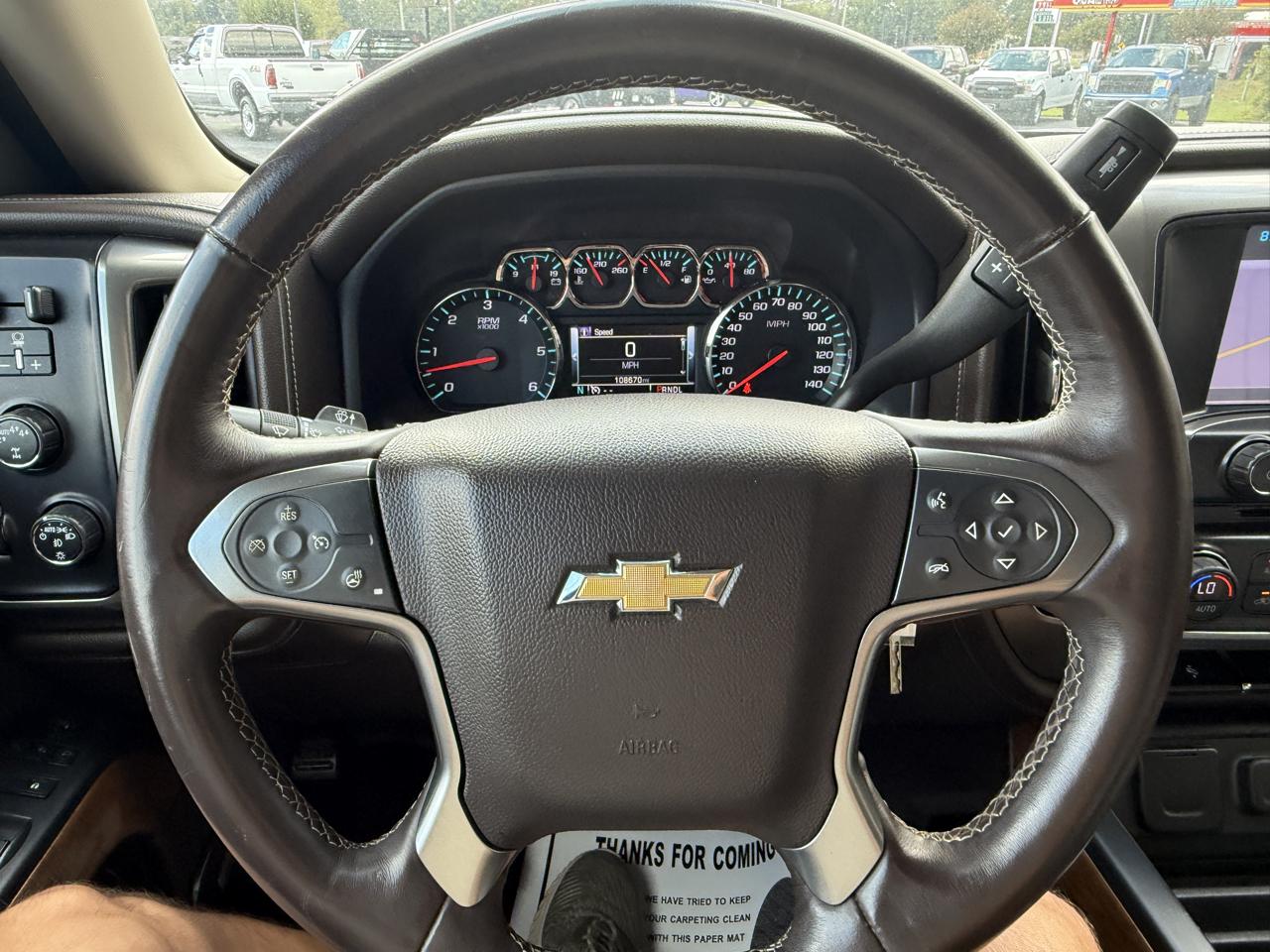 Chevrolet Silverado 1500 LTZ Crew Cab 4WD 2017