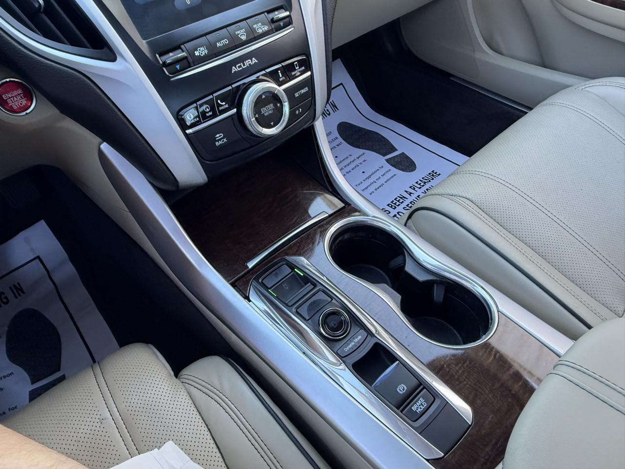Acura TLX 9-Spd AT w/Advance Package 2018