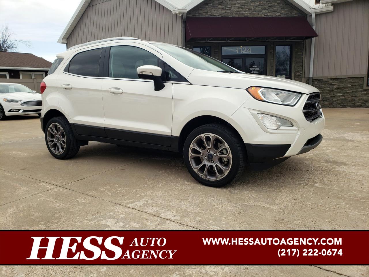 Used 2018 Ford EcoSport Titanium AWD for Sale in Quincy IL 62301 Hess