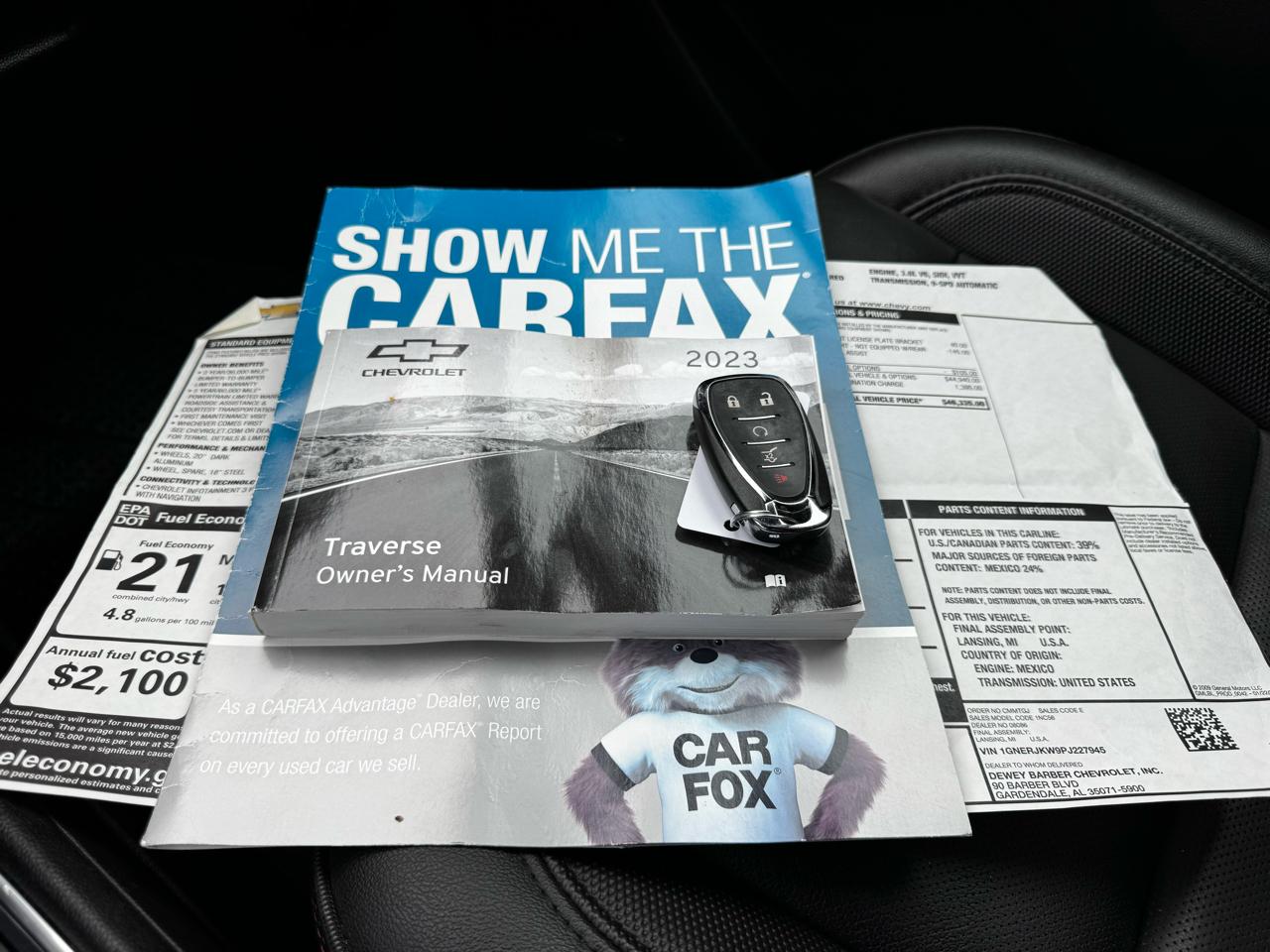 Chevrolet Traverse FWD 4dr RS 2023