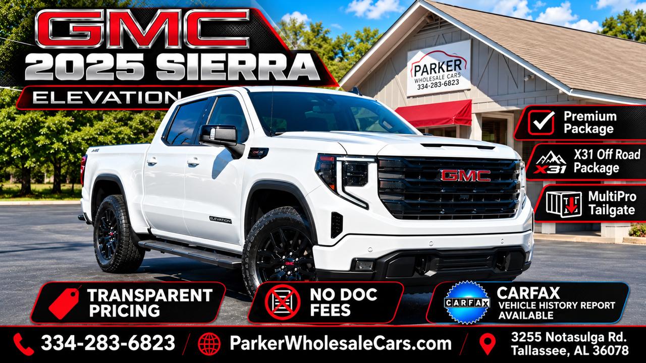 GMC Sierra 1500 4WD Crew Cab 147" Elevation 2026