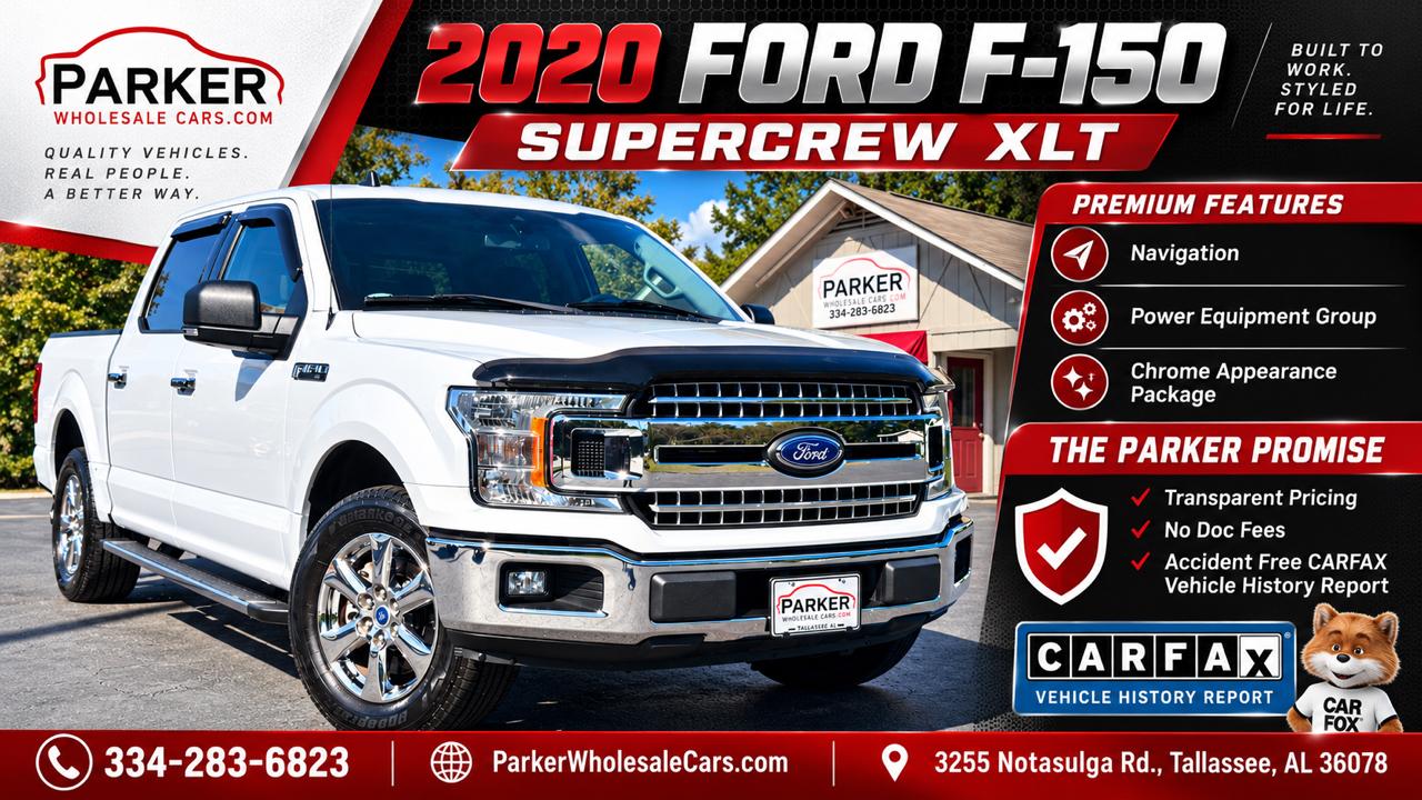 Ford F-150 XLT 2WD SuperCrew 5.5' Box 2020