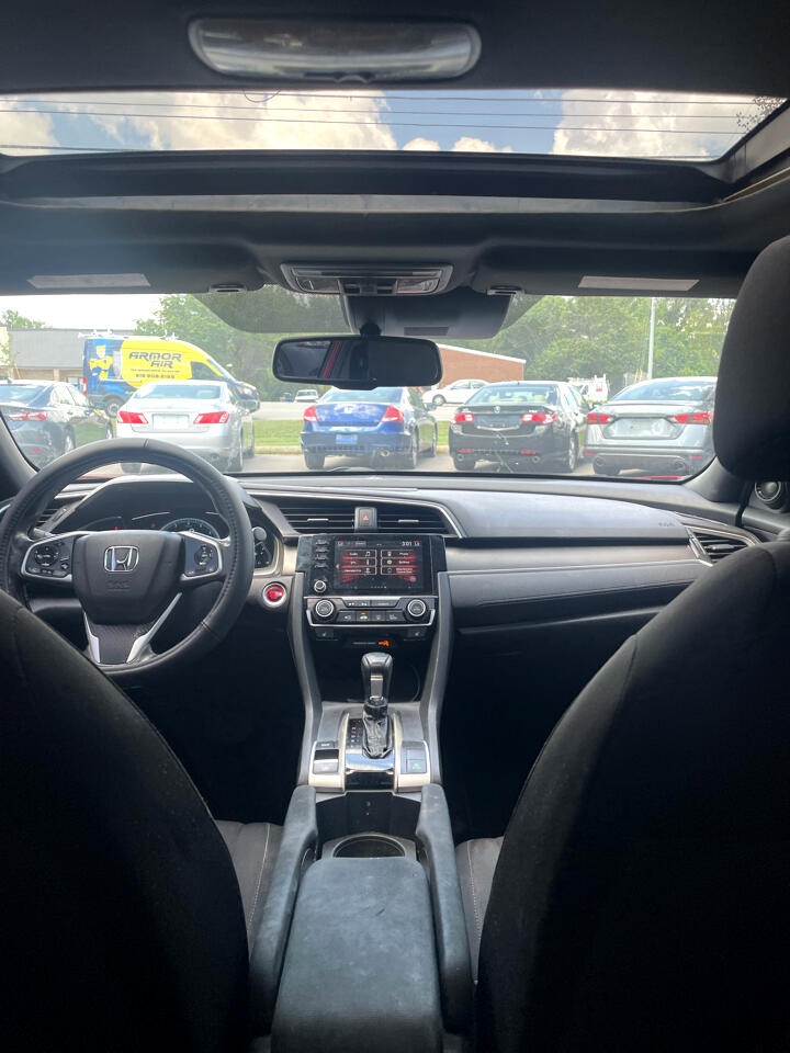 Honda Civic EX Coupe CVT 2019 Honda Civic EX Coupe CVT 2019