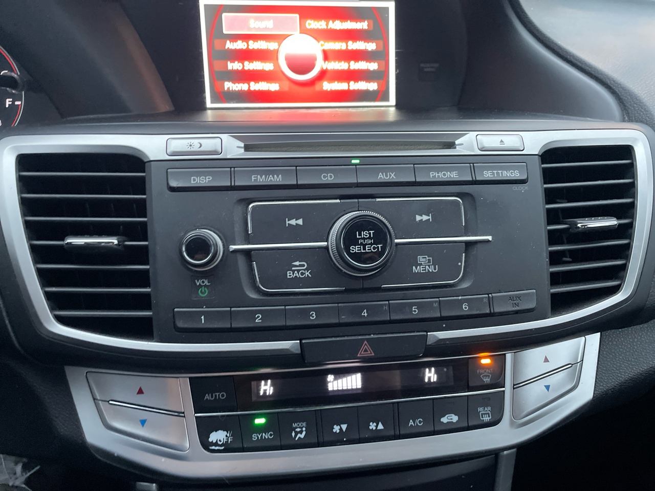 Honda Accord Sedan 4dr I4 CVT Sport 2014