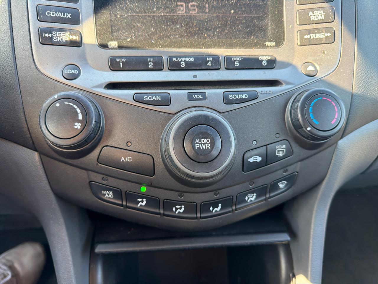 Honda Accord Sdn 4dr V6 AT LX SE 2007