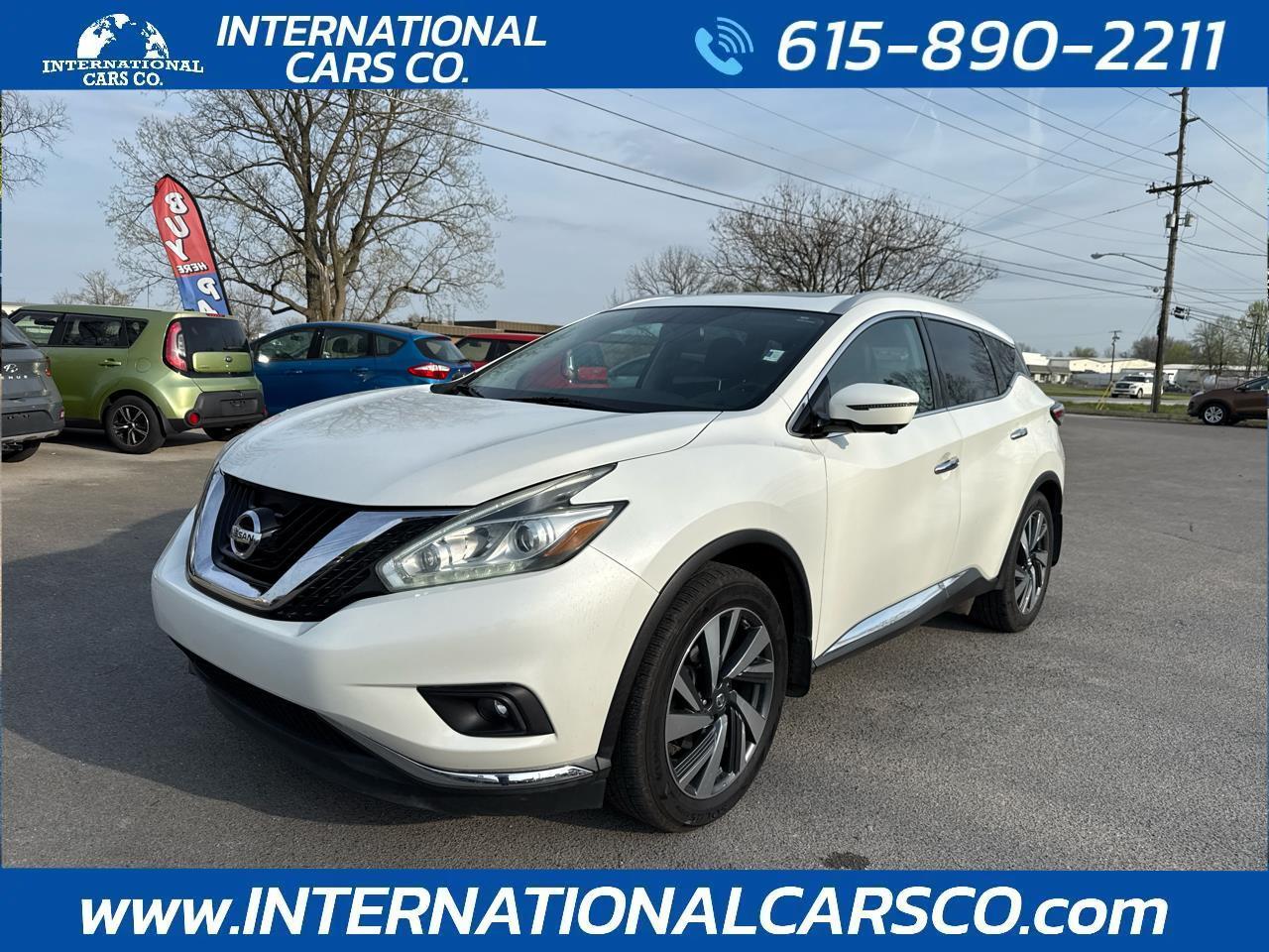 Nissan Murano FWD 4dr Platinum 2016