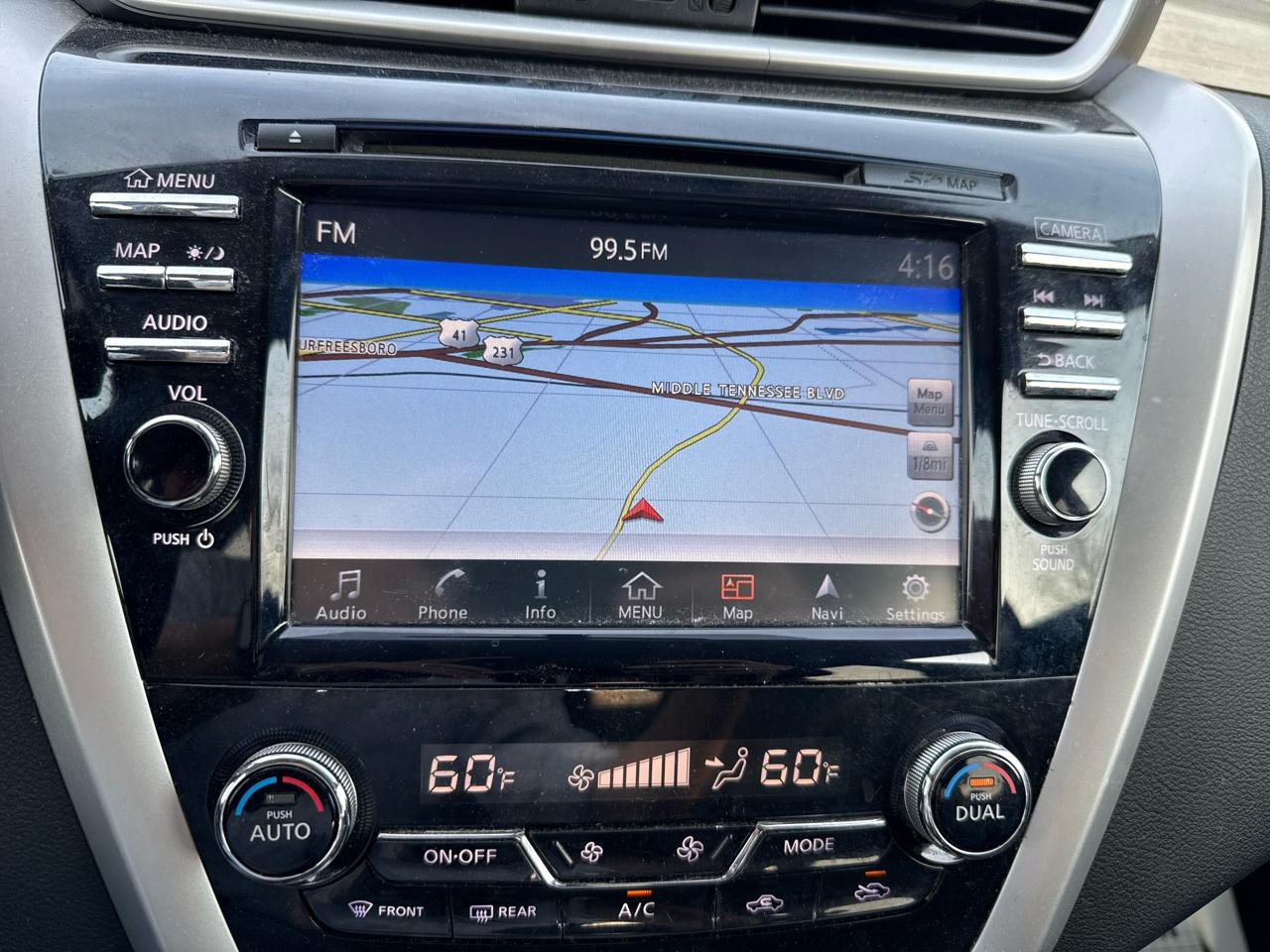 Nissan Murano FWD 4dr Platinum 2016