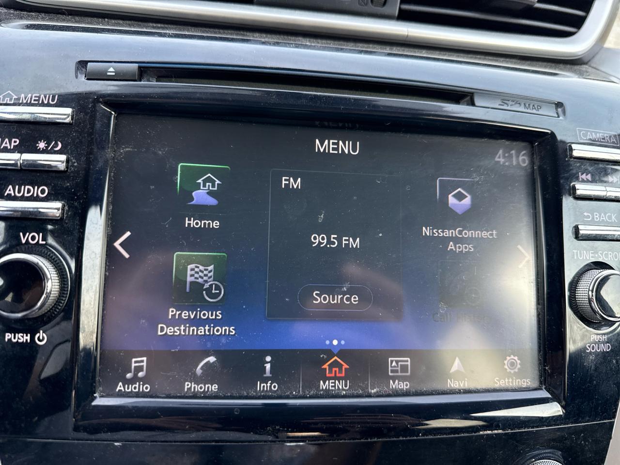 Nissan Murano FWD 4dr Platinum 2016