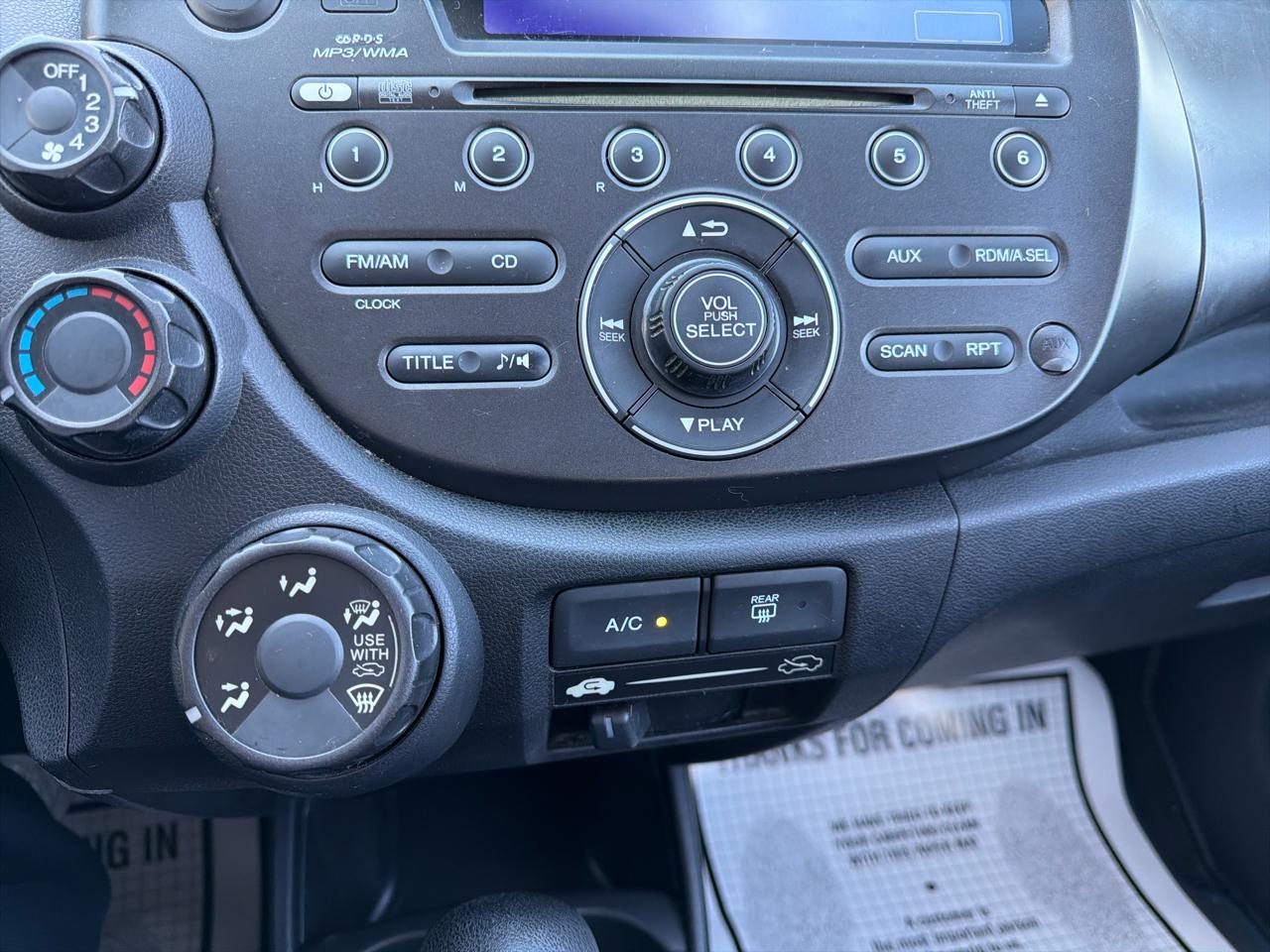 Honda Fit 5dr HB Auto Sport 2012