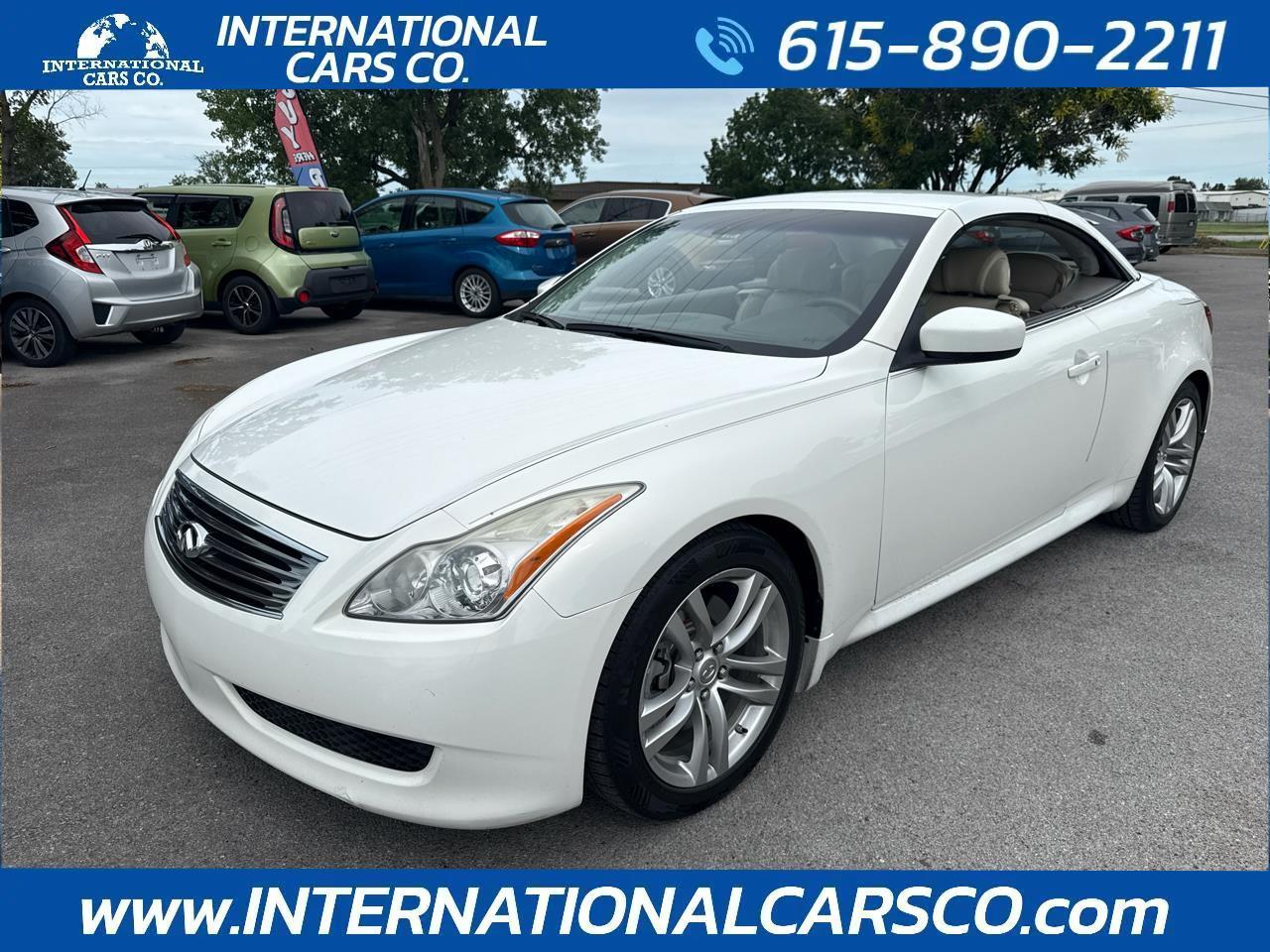 2009 Infiniti G37 Convertible 2dr Base