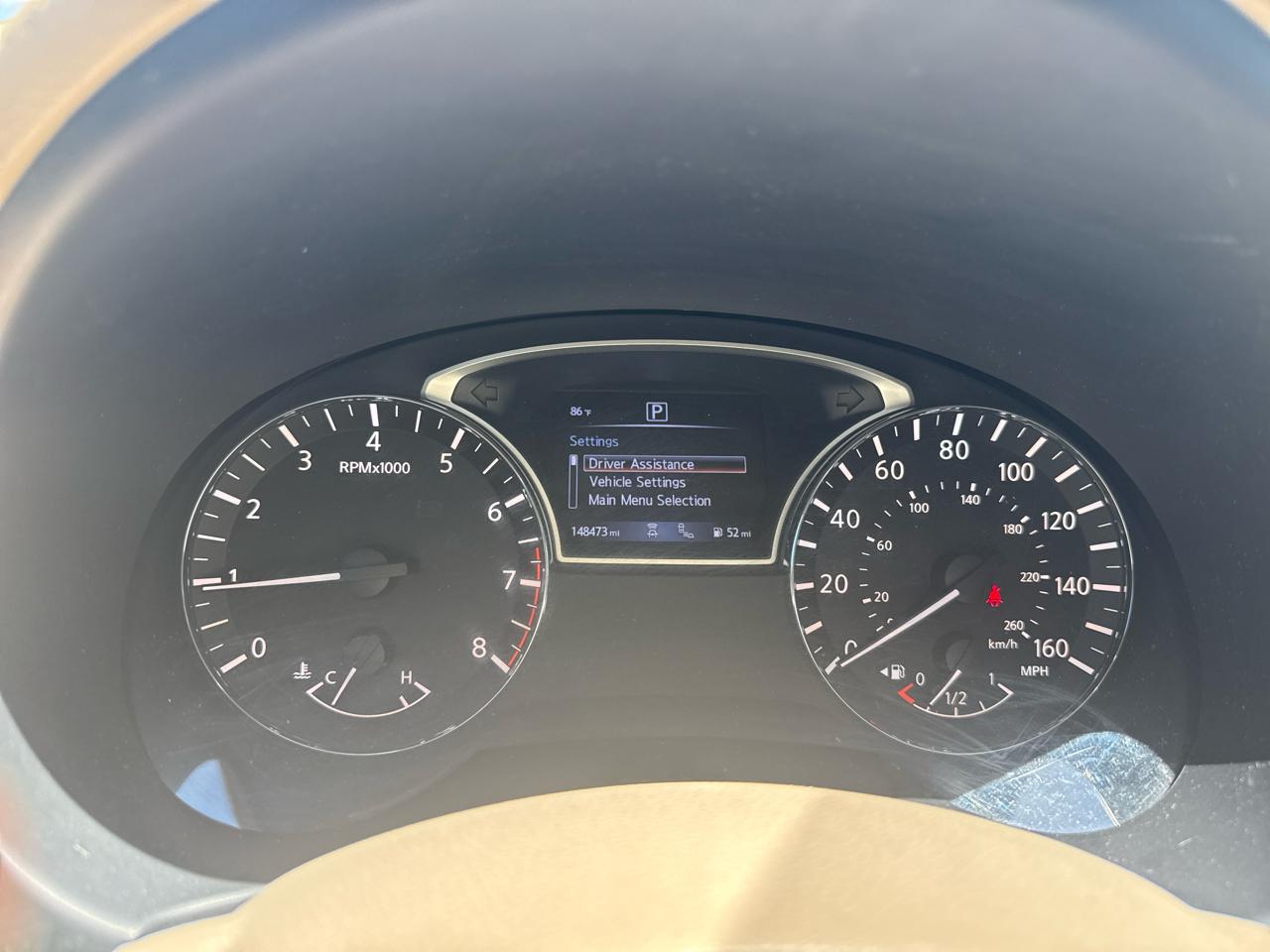 Nissan Altima 4dr Sdn I4 2.5 SL 2016