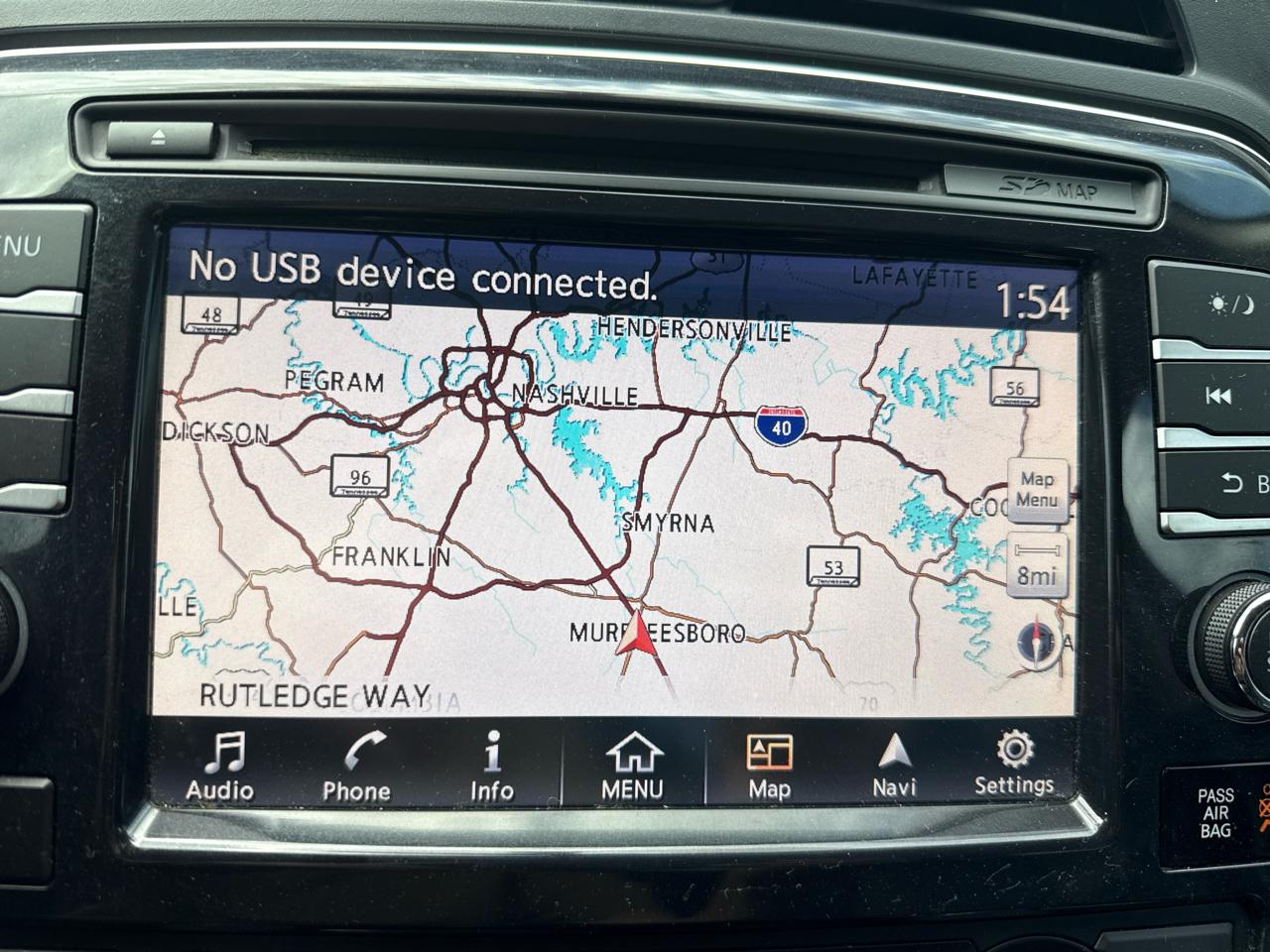 Nissan Maxima SV 3.5L 2018