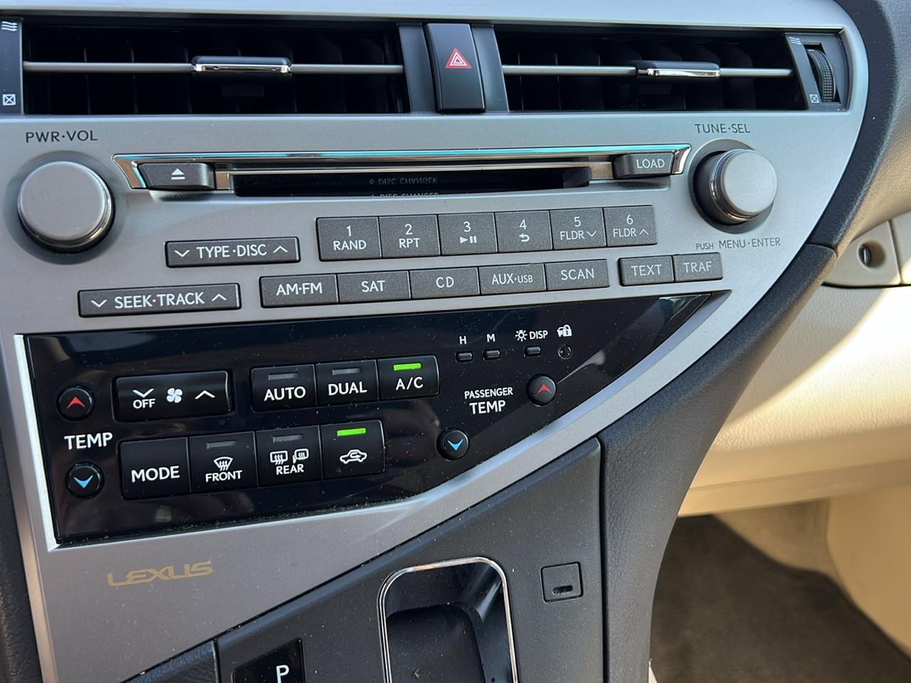 Lexus RX 350 FWD 4dr 2012